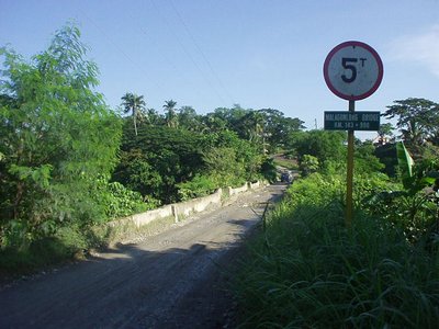 From the approach of the bridge going to Tayabas.
Photo by:: GBLontok (2002)