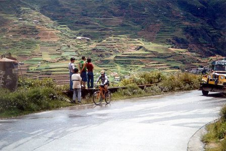 Uphill PUSH. Prepare to connect your biggest gear on your tail and hurdle the ascend to MT. Data.
Photo by:: paulperez (2002)