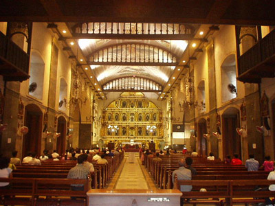 For the faithful, a visit to Cebu is not complete without a visit to the Basilica which
is also a shrine, which houses the image of the Sto. Ni?o (Holy Child)
Photo by:: GBLontok (2002)